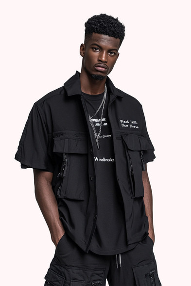 Telli Short Sleeve Windbreaker