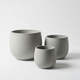 Concrete Planter Set