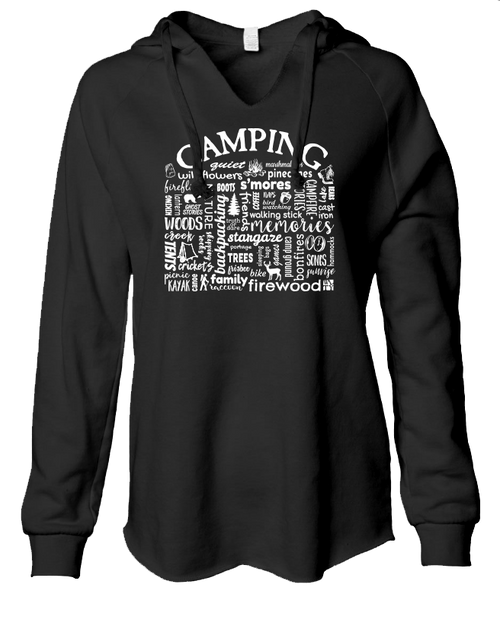 Camping - Ladies sweatshirt