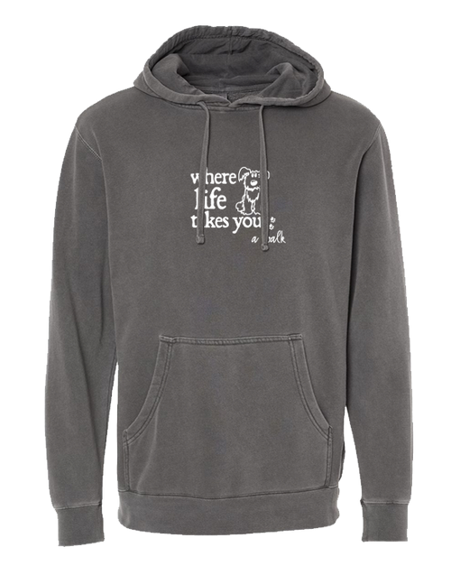 Dog A Walk Hoodie Sweatshirt