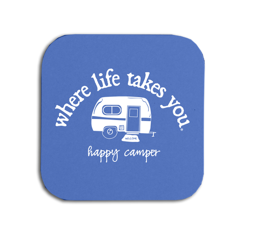 RV Happy Camper Coaster