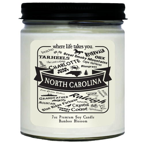 100% soy wax and cotton wick for a superior eco-friendly burn. This 7 oz. candle offers 60+ hours of burn time and the glass jar is reusable