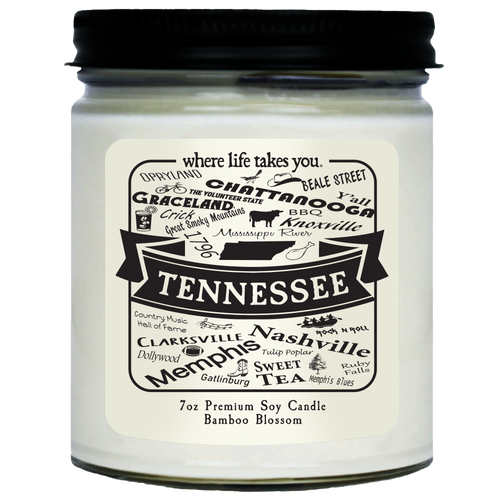 100% soy wax and cotton wick for a superior eco-friendly burn. This 7 oz. candle offers 60+ hours of burn time and the glass jar is reusable