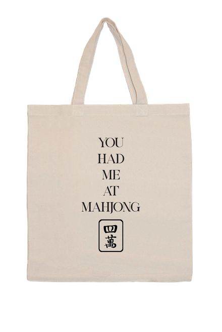 You Had Me At Mahjong Tote Bag
