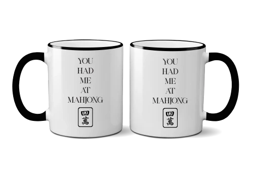 You Had Me At Mahjong Mug