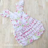 Ruffle Romper Pink - Size 2