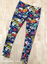 Size 8 Graffiti Leggings