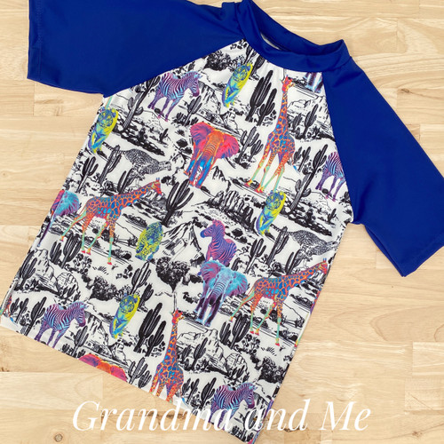 African Safari Rashie size 9