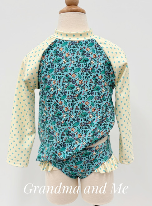 Ruffle Pant Rashie set size 4