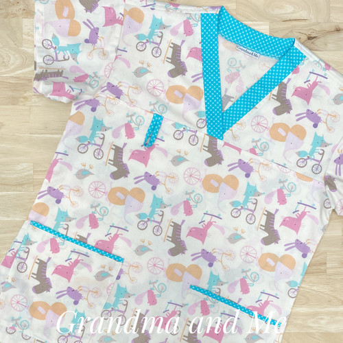 XS Scrub Top Santoro Design