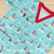 M Scrub Top Christmas Winter Ice