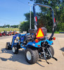 LS Tractor MT125 - 24.7HP -4x4- Yanmar Diesel - w/ Front Loader & Versa Turf Tires