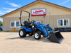 LS Tractor MT125 - 24.7HP -4x4- Yanmar Diesel - w/ Front Loader & Versa Turf Tires
