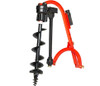 IronCraft Post Hole Digger Attachment w/ 6 inch Auger