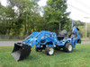 LS Tractor MT125 HST - 24.7HP -4x4- Yanmar Diesel - w/ Front Loader & Versa Turf Tires w/ Backhoe