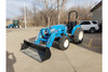 LS Tractor MT357H w/ Front Loader, Linked Pedal, Rear Remotes, and Suspension Seat