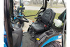 LS Tractor MT125 - 24.7HP -4x4- Yanmar Diesel - w/ Front Loader & Versa Turf Tires & Heated Cab
