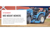 LS Tractor MT122 - 21.5HP Yanmar Diesel -4x4-  w/ Front Loader & Versa Turf Tires
