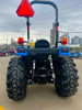 Back View of LS MT226 Compact Tractor with Loader
