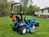 LS Tractor MT122 w/ 60'' Mid Mount Mower