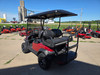 2026 Club Car Tempo 4 Passenger Lifted Lithium Golf Cart (Candy Apple Red) CPO