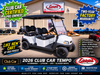 2026 Club Car Tempo 4 Forward Lithium CPO (Glacier White)