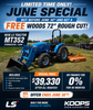 LS Tractor MT352H - 52HP