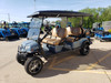2026 Club Car Onward 6 Passenger Lifted Golf Car - GAS - (Pearl Mist Grey)