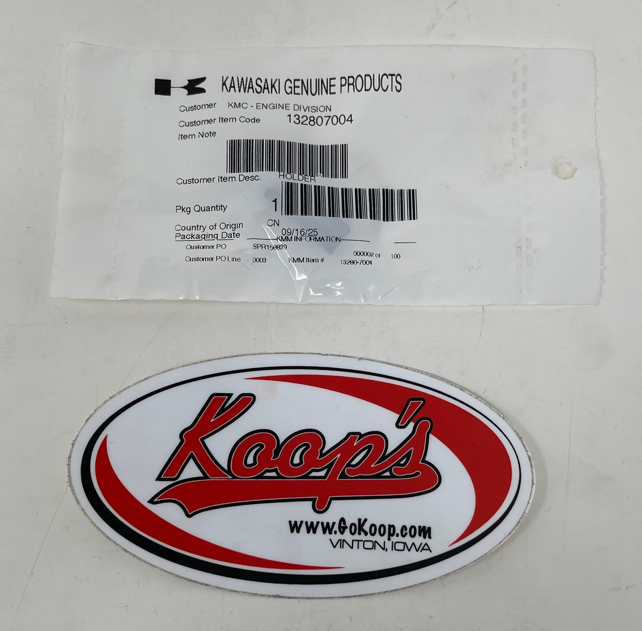 Kawasaki Choke Linkage Holder (13280-7004)