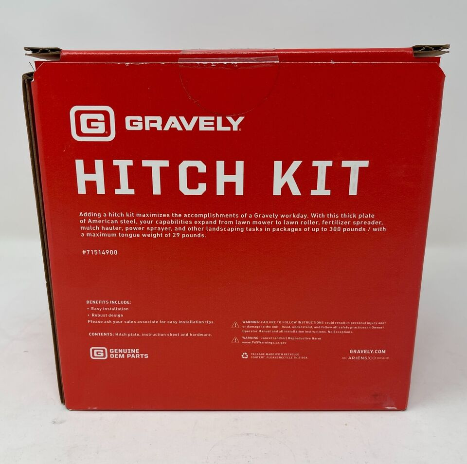 OEM Gravely / Ariens Hitch Kit ZT-X/ZT-XL/IKON X/IKON XL (71514900)