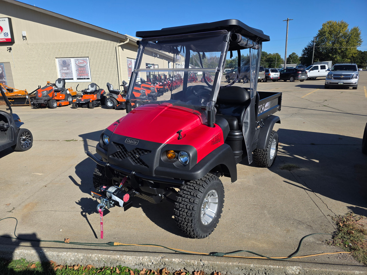 Club Car XRT 1550 AWD Gas (Red) (PRE-ORDER)
