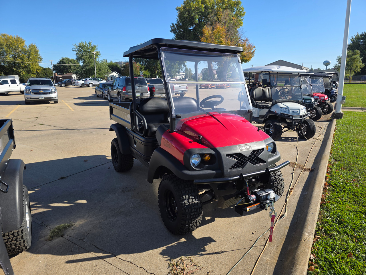 Club Car XRT 1550 AWD Diesel (Red) DEMO w/18hrs