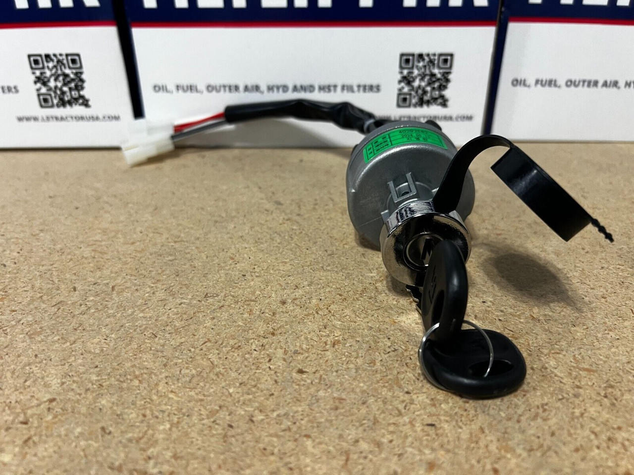 Genuine OEM LS Tractor Key Switch ASSY W/ Keys (40292582) - Koops
