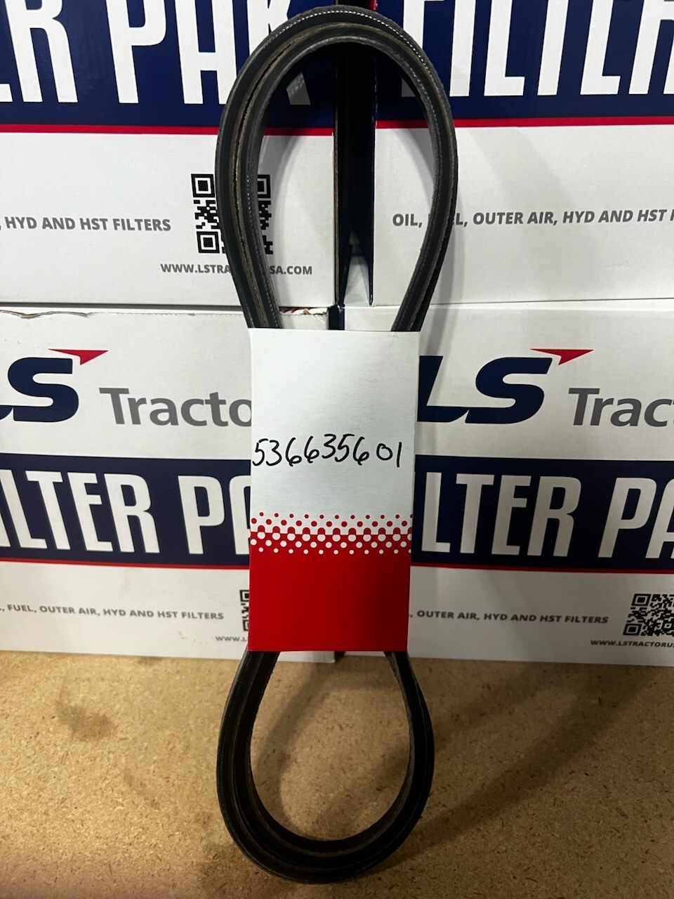 635601 Pin Code Genuine OEM Husqvarna Belt (536635601) - Koops Sales & Service