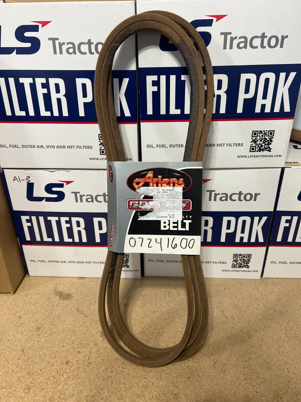 Genuine OEM Ariens/Gravely 40,44,48,52in Zoom Deck Belt 07241600