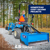 How an LS Tractor Helps You Save While Becoming More Self-Sufficient
