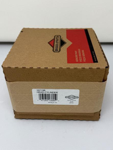 Genuine OEM Briggs & Stratton Cylinder Head (597198)