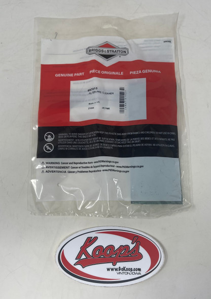 Briggs & Stratton Air Filter Pre Cleaner (697015), 697015