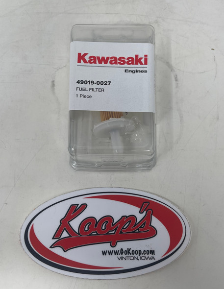 Kawasaki Fuel Filter (49019-0027), 49019-0027, 490190027