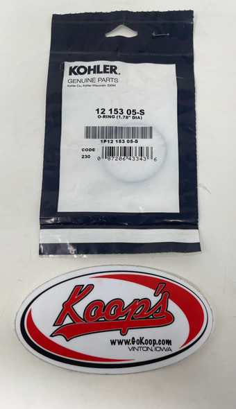 Kohler / Rehlko O-Ring 1.78 DIA (12 153 05-S), 12 153 05-S, 1215305S, 1215305-S