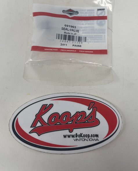 Briggs & Stratton Seal - Valve (691963), 691963