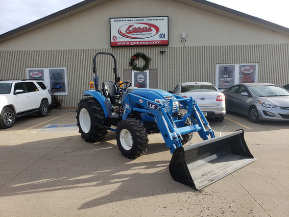 LS Tractor MT342H - 42HP  w/ Front Loader, Linked Pedal, Rear Remotes, and Suspension Seat