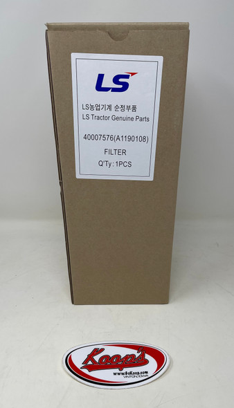 LS Tractor Outer Air Filter - Primary Filter (TRG190) (40007576), 40007576