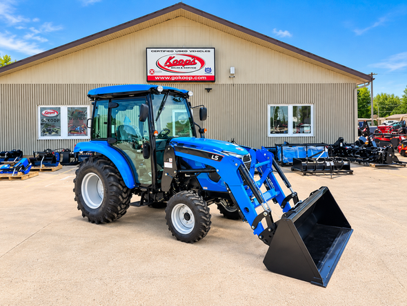 LS Tractor MT226HC - 23.9HP Yanmar Diesel with Heat/AC & Front Loader w/ lift capacity of 1,965lbs