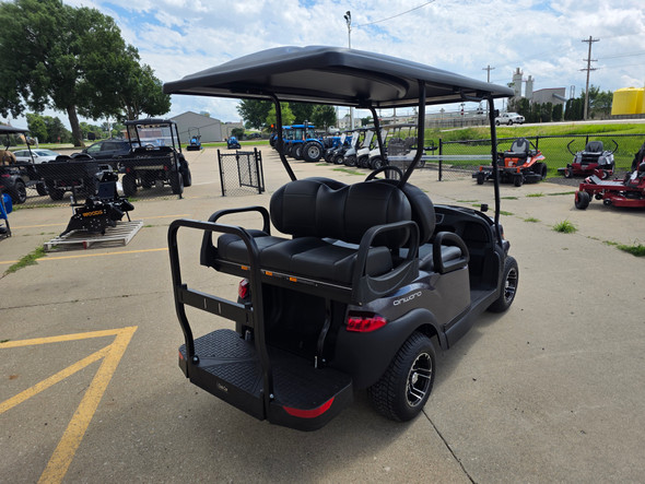 2027 Club Car Onward 4 Passenger Gas Golf Cart (Midnight Silver)