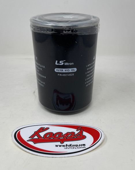 Genuine OEM LS Tractor Steering Return Filter (40214028), 40214028