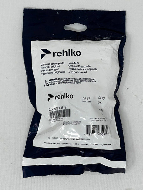 Genuine OEM Kohler Regulator Rectifier 25 403 48-S (Replaces 25 403 39-S)