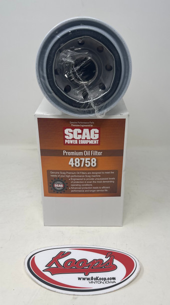 Scag Premium Hydraulic Oil Filter (48758), 48758