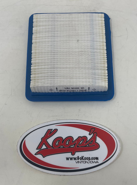 Briggs & Stratton Flat Air Filter Cartridge (491588S), 491588S