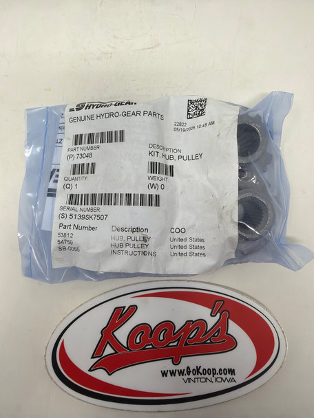 Hydro Gear Hub Pulley Kit (73048)